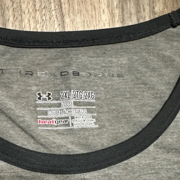 Under Armour Men's Charcoal Tank Top - Picture 2 of 7